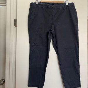 Talbots Girlfriend Chino - Black - Size 16 - Petite